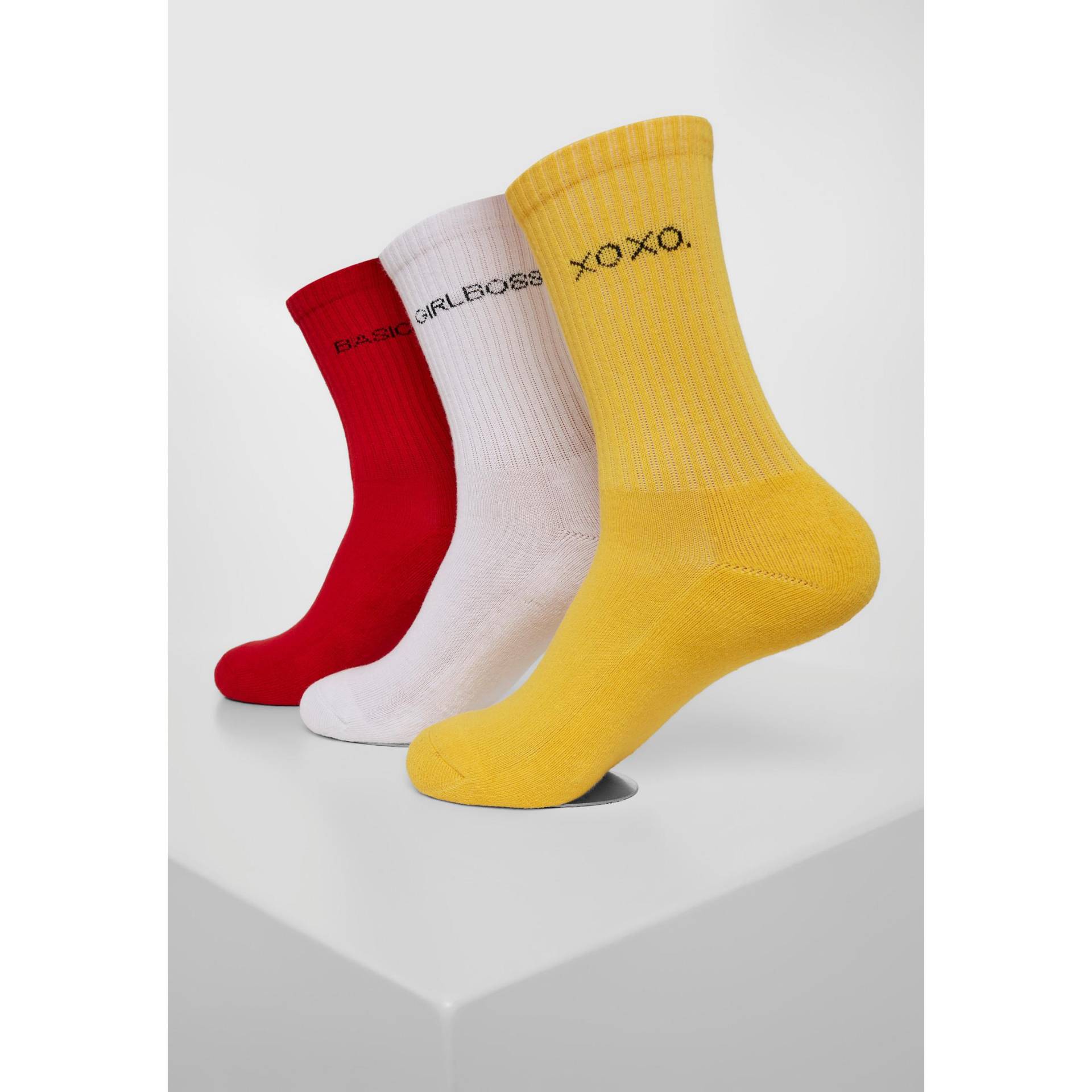 Socken Urban Classic Wording (x3) Herren  43-46 von URBAN CLASSICS