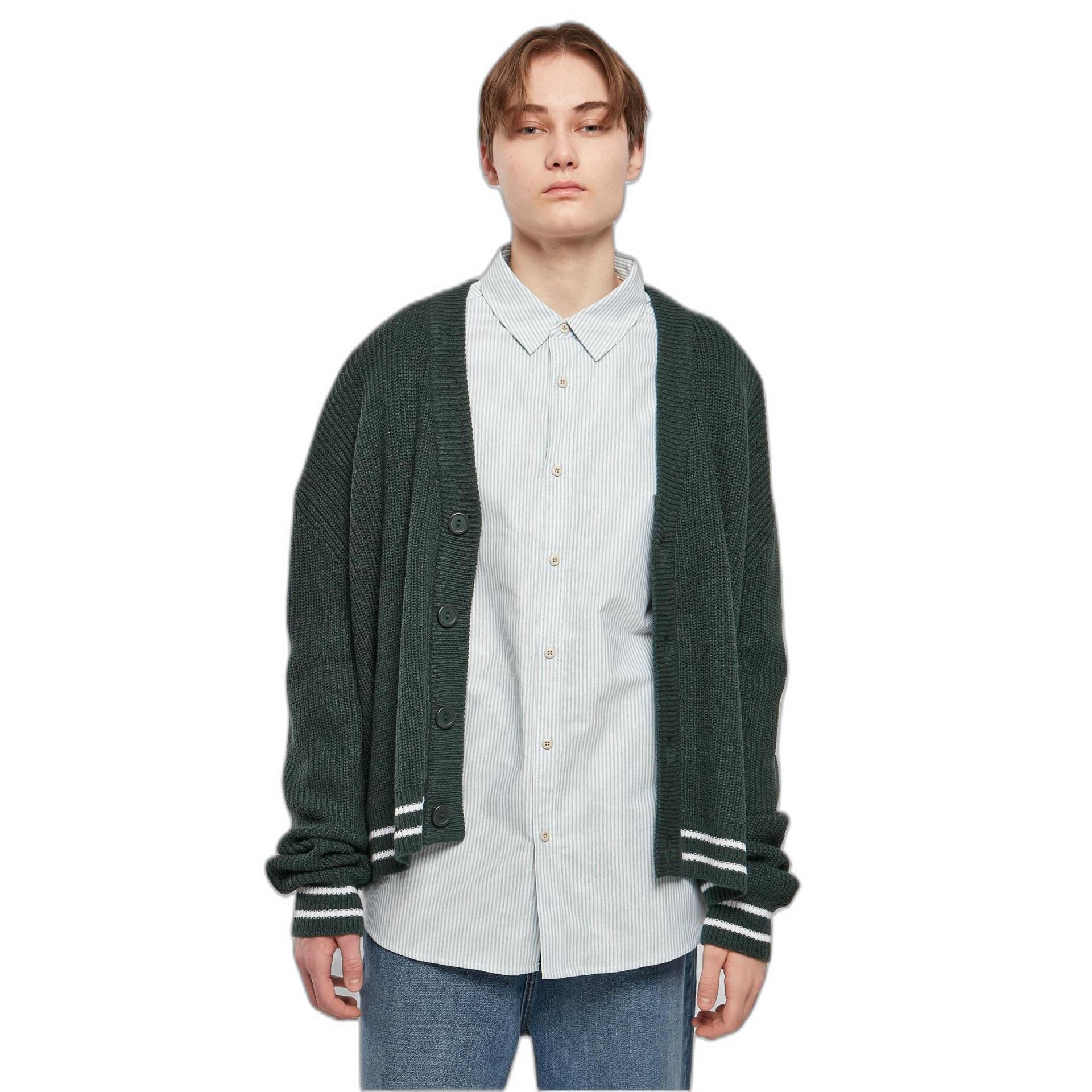 URBAN CLASSICS - strickjacke sporty boxy, für Herren, Größe XXL von URBAN CLASSICS