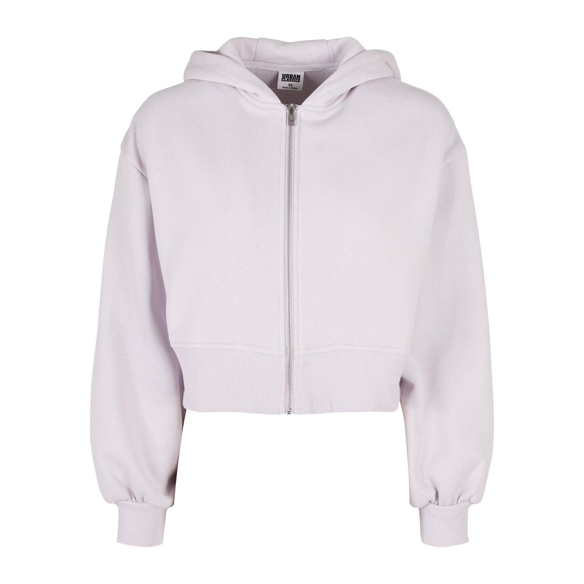 URBAN CLASSICS - sweatshirt mit kurzer kapuze und reißverschluss, damen oversized gt, XXXL von URBAN CLASSICS