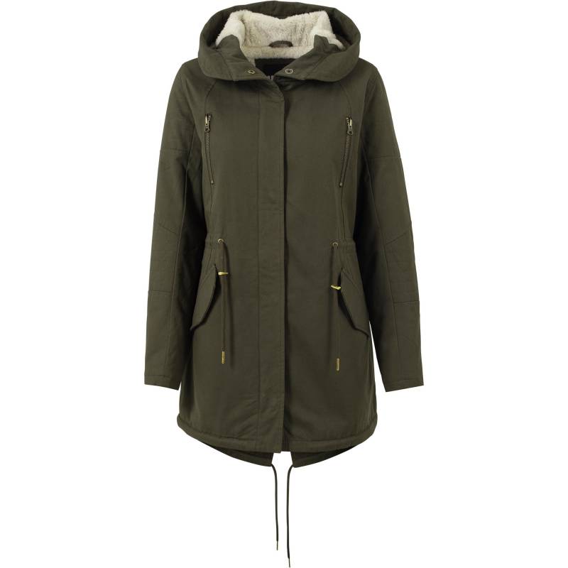 Urban Claic Damenparka Mit Herpa-futter Au Baumwolle Damen  S von URBAN CLASSICS