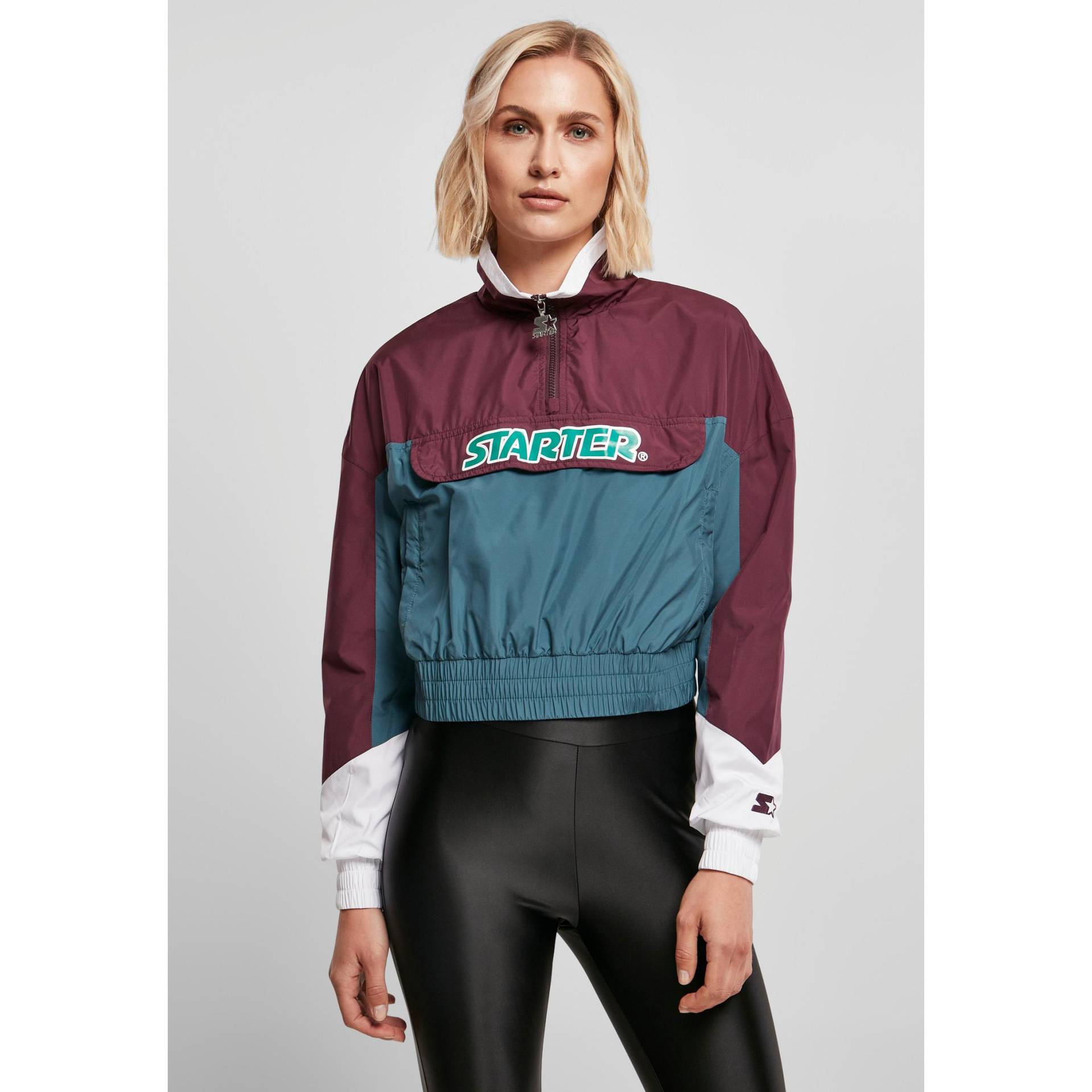 Wasserdichte Jacke Für Frauen Starter Colorblock Unisex  XS von URBAN CLASSICS