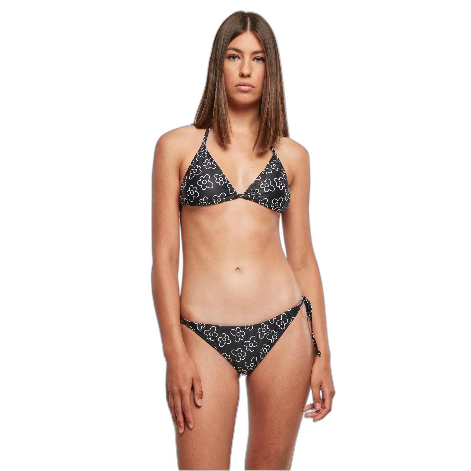 URBAN CLASSICS - bikini mit dreiecksmuster, damen urban cassics, für Damen, Größe L von URBAN CLASSICS