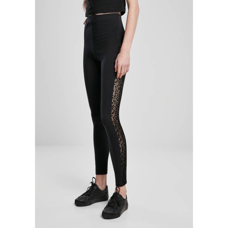 Damen-legging Urban Claic Flock Lace Tripe Damen  S von URBAN CLASSICS