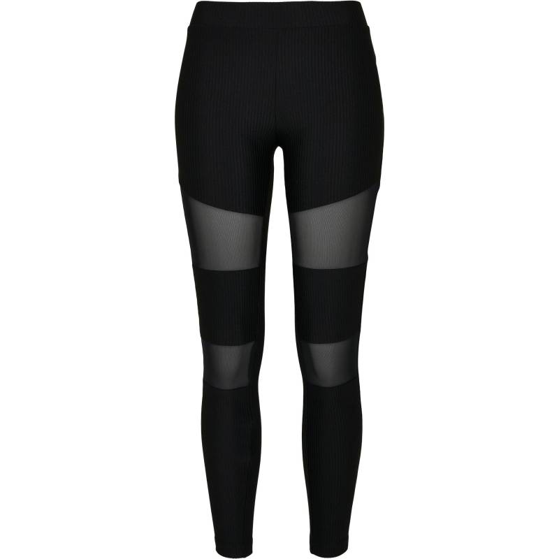 Daen-leggings Gerippt Damen  M von URBAN CLASSICS