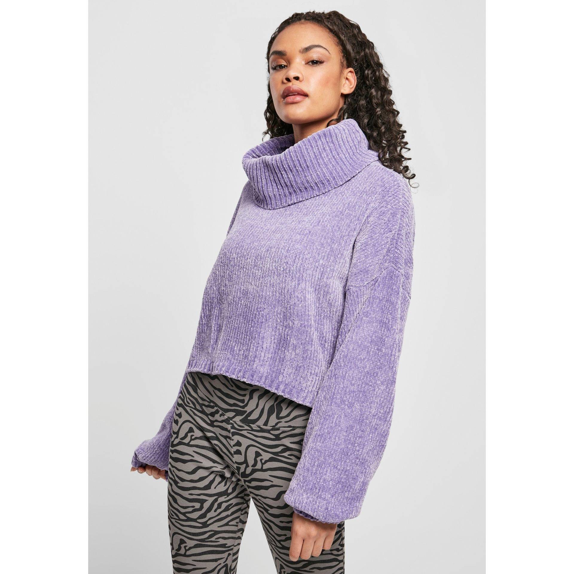 Daen-rollkragenpullover Chenille Damen  M von URBAN CLASSICS