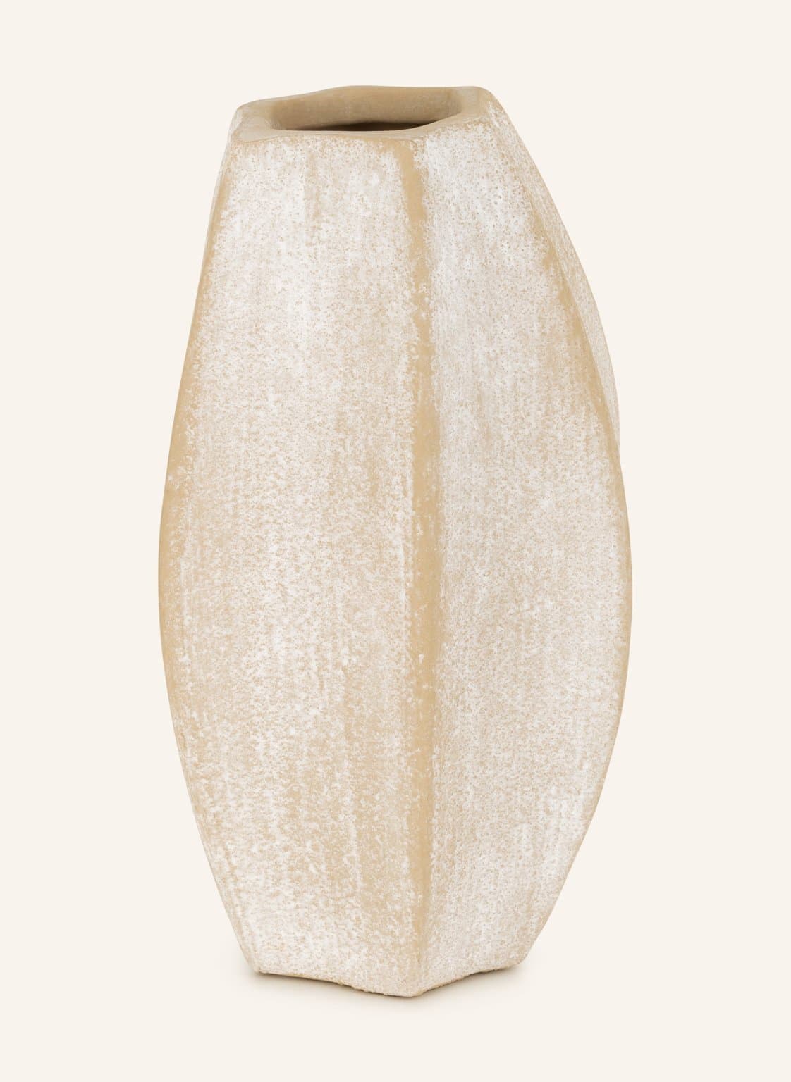 Urban Nature Culture Amsterdam Vase Carambola beige von URBAN NATURE CULTURE AMSTERDAM