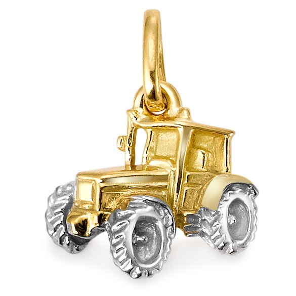 URECH Herren Anhänger 375/9 K Gelbgold Traktor von URECH