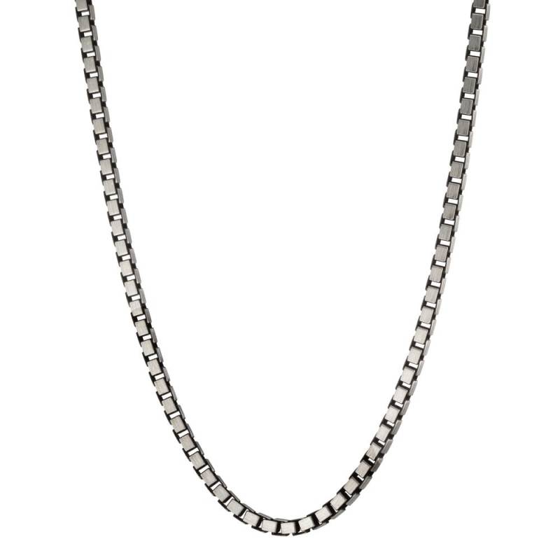 URECH Herren Collier Silber patiniert 55 cm von URECH