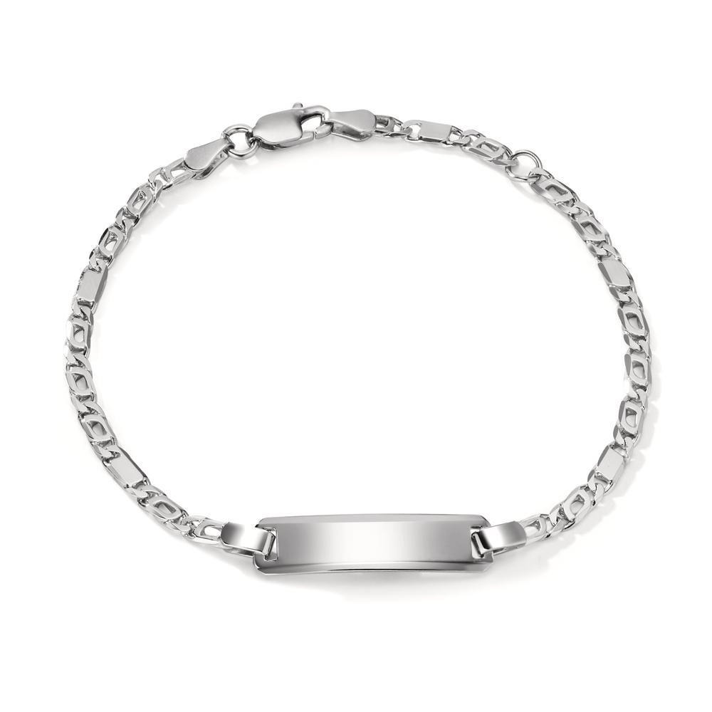 URECH Gravurarmband Silber rhodiniert 16-18 cm verstellbar von URECH