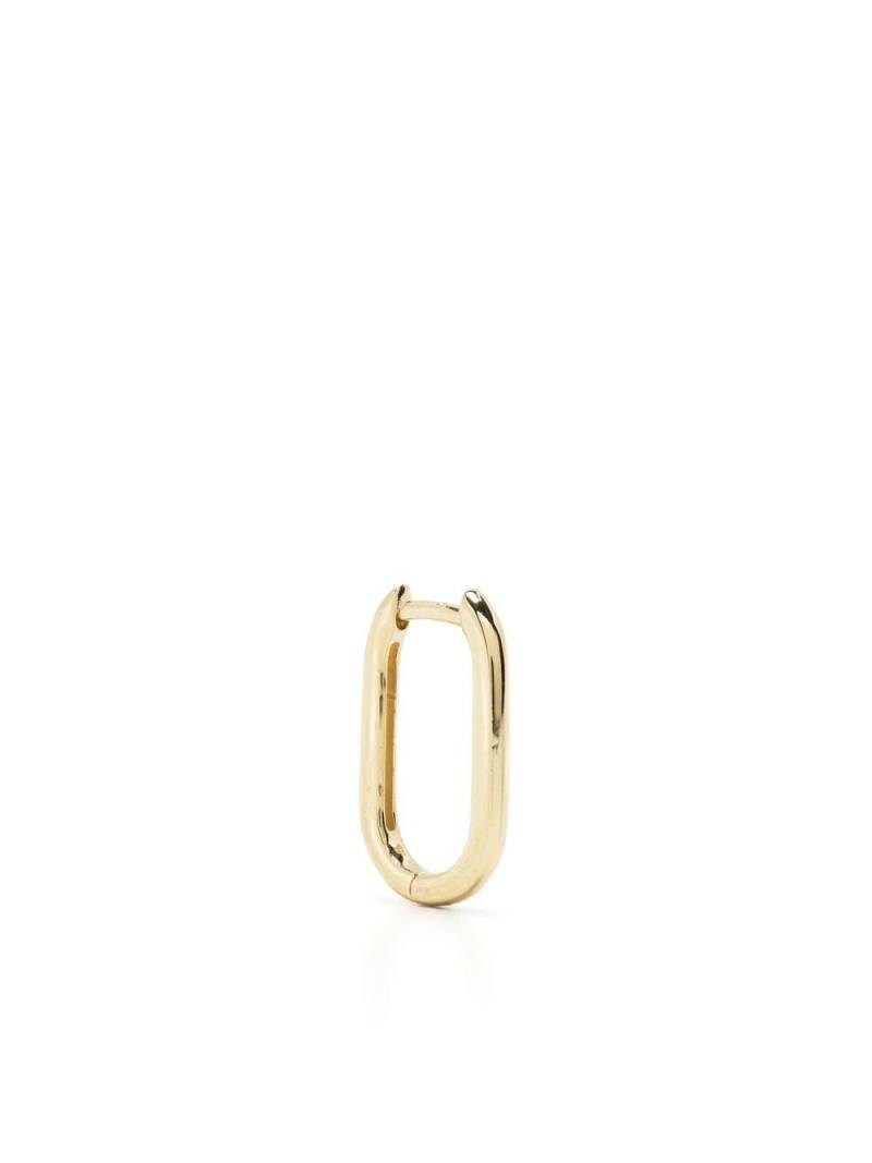 URSA 9kt yellow gold huggie hoop earring von URSA