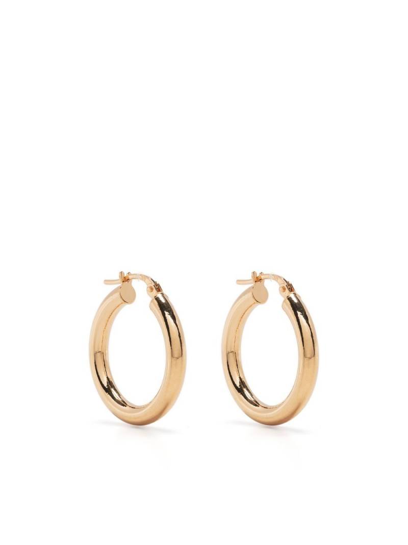 URSA medium 9kt yellow gold Chubbie hoop earrings von URSA