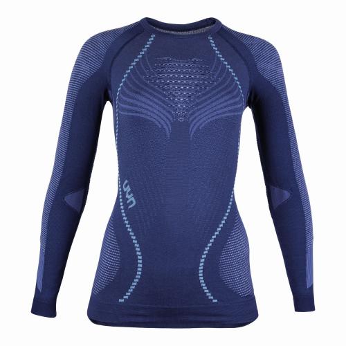 UYN Lady Ambityon Shirt LG SL - deep blue (Grösse: L/XL) von UYN