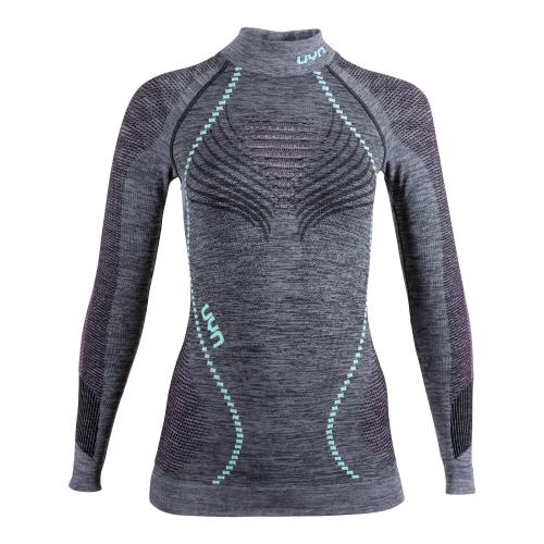 UYN Lady Ambityon Turtle Neck - black melange (Grösse: L/XL) von UYN