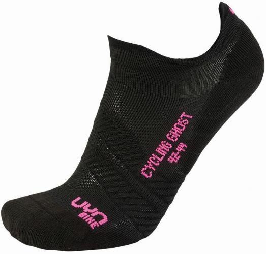 UYN Lady Cycling Ghost Socks - black (Grösse: 35 - 36) von UYN