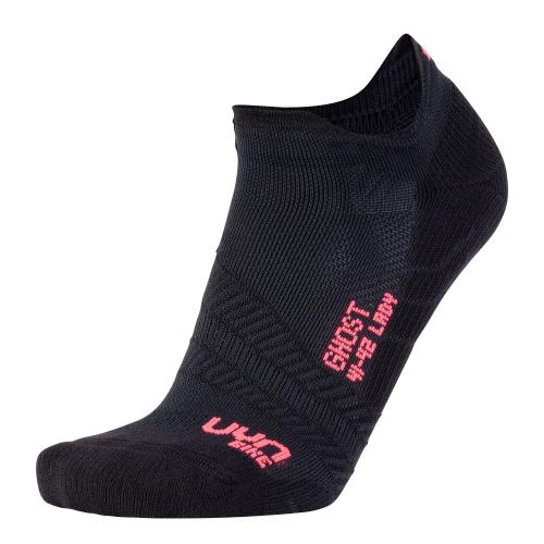 UYN Lady Cycling Ghost Socks - black (Grösse: 35 - 36) von UYN