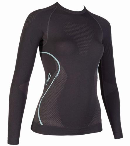 UYN Lady Evolutyon Shirt LG SL - charcoal (Grösse: S/M) von UYN