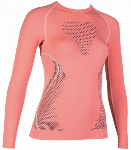 UYN Lady Evolutyon Shirt LG SL - coral (Grösse: L/XL) von UYN