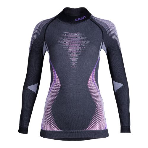 UYN Lady Evolutyon Shirt Turtle Neck - anthracite melange (Grösse: L/XL) von UYN