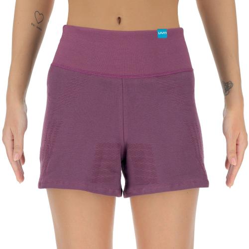 UYN Lady Natural Training Pant Short - prune (Grösse: L) von UYN