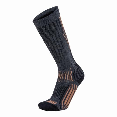 UYN Lady Ski Cashmere Socks - Grey Stone (Grösse: 35-36) von UYN