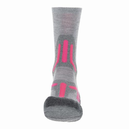 UYN Lady Trekking 2IN Merino mid Socks - light grey (Grösse: 35 - 36) von UYN