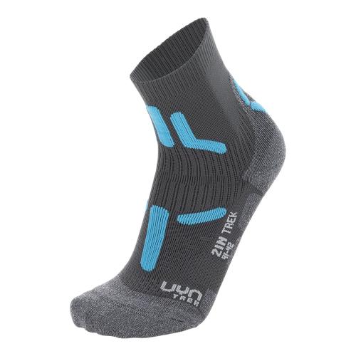 UYN Lady Trekking 2IN Socks - anthracite (Grösse: 35-36) von UYN