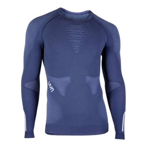 UYN Man Ambityon Shirt LG SL - deep blue (Grösse: XXL) von UYN