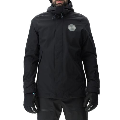 UYN Man Bigmount Full Zip 3L Jacket - black (Grösse: L) von UYN