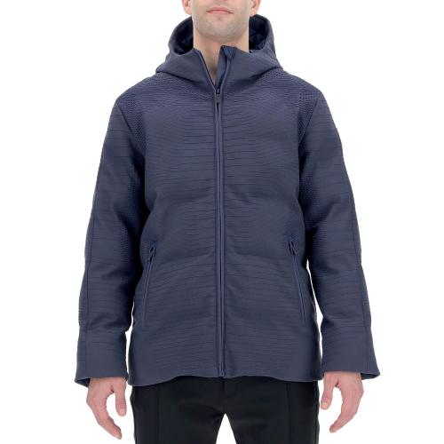 UYN Man Brave Jacket Full Zip - blue/cloud (Grösse: L) von UYN