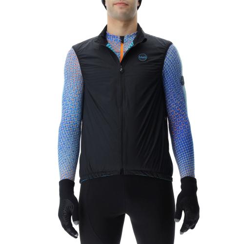 UYN Man Cross Country Skiing Coreshell Vest - black/black (Grösse: L) von UYN