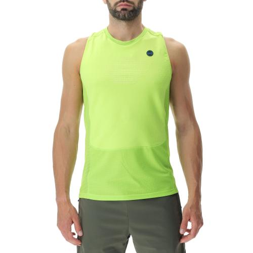 UYN Man Crossover Ow Singlet - acid green (Grösse: L) von UYN