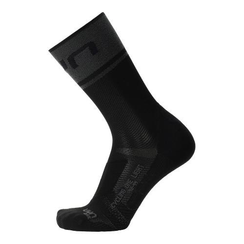 UYN Man Cycling One Light Socks - black/anthracite (Grösse: 35/38) von UYN