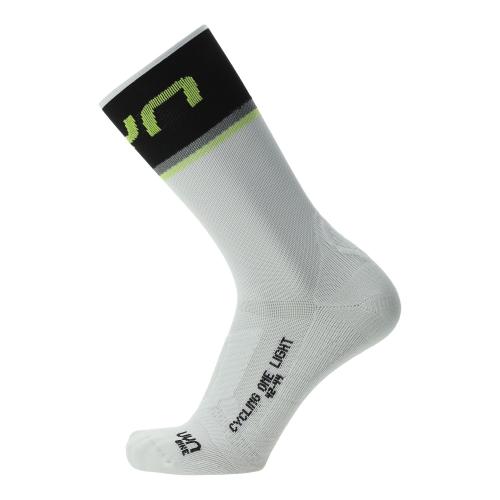 UYN Man Cycling One Light Socks - white/black (Grösse: 35/38) von UYN