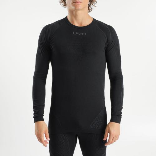 UYN Man Evolutyon Biotech Uw Shirt Long_Sl - black (Grösse: S/M) von UYN