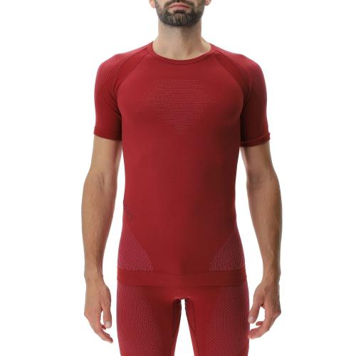 UYN Man Evolutyon Uw Shirt Sh_Sl - sofisticated red/bordeaux/bordeaux (Grösse: L/XL) von UYN