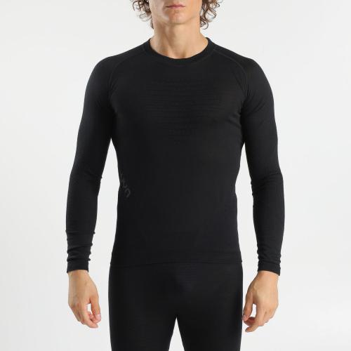 UYN Man Fusyon Biotech Uw Shirt Long_Sl - black (Grösse: S/M) von UYN