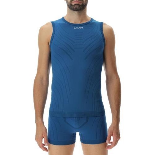 UYN Man Motyon 2.0 Sleeveless - blue poseidon (Grösse: S/M) von UYN