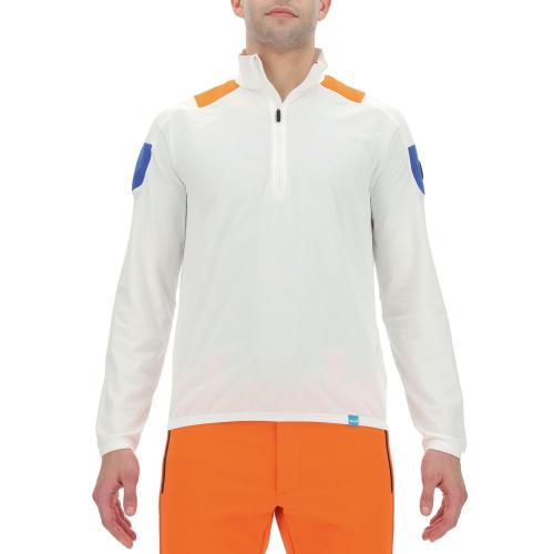 UYN Man Natyon Tricolor 2Nd Layer Half Zip - white (Grösse: M) von UYN