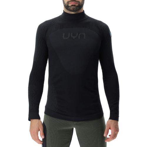 UYN Man Nival Ow Shirt Long Sl. - black/charcoal (Grösse: L) von UYN