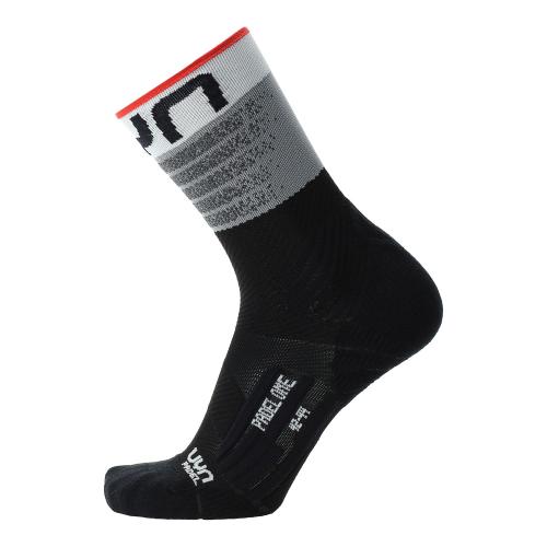 UYN Man Padel One Socks - black/anthracite (Grösse: 35/38) von UYN