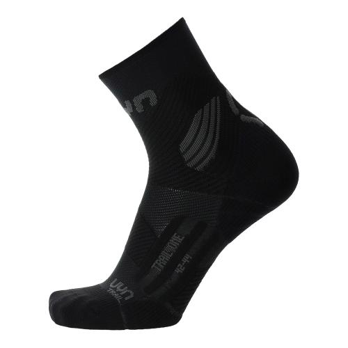 UYN Man Run Trail One Socks - black/grey (Grösse: 35/38) von UYN