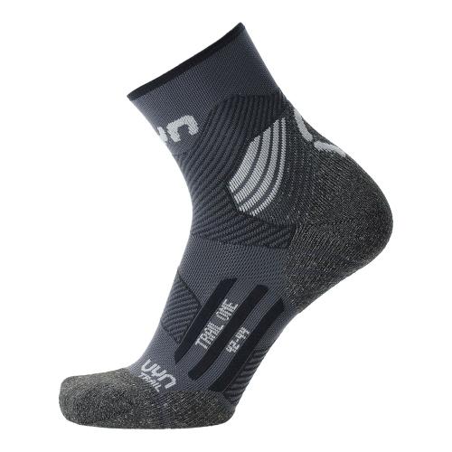 UYN Man Run Trail One Socks - grey/white (Grösse: 35/38) von UYN