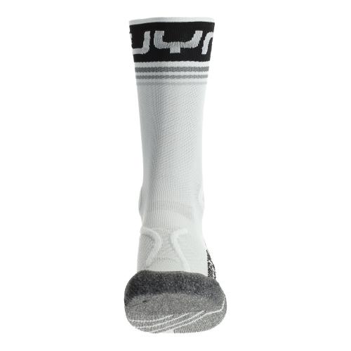 UYN Man Runners One Mid Socks - white/black (Grösse: 35/38) von UYN