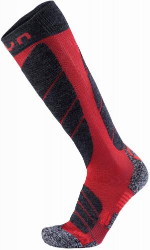 UYN Man Ski Magma Socks - dark red (Grösse: 35 - 38) von UYN