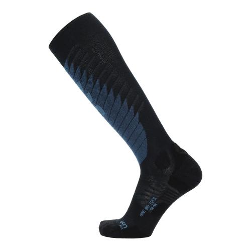 UYN Man Ski One Biotech Socks - black/blue (Grösse: 35/38) von UYN