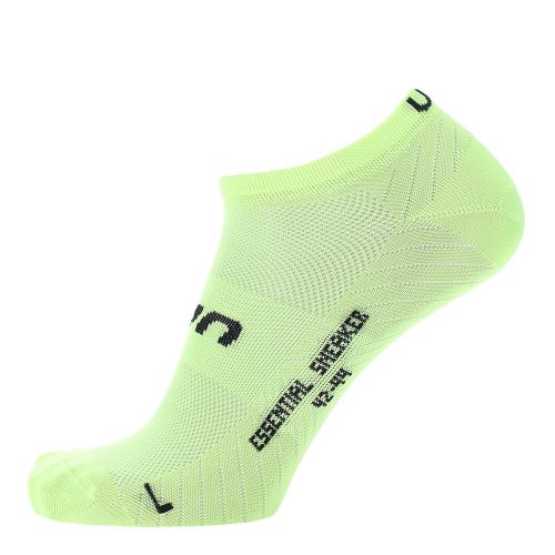 UYN Unisex Essential Sneaker Socks 2Prs Pack - acid lime (Grösse: 35/38) von UYN