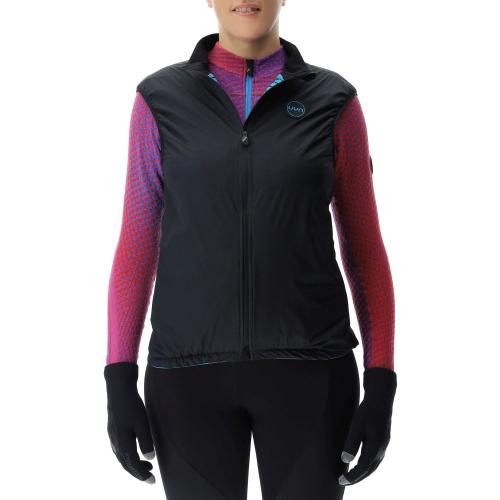 UYN Woman Cross Country Skiing Coreshell Vest - black/black (Grösse: L) von UYN