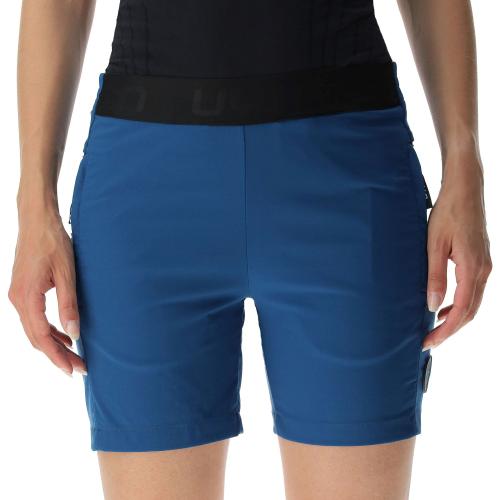 UYN Woman Crossover Ow Stretch Shorts - blue poseidon/black (Grösse: L) von UYN