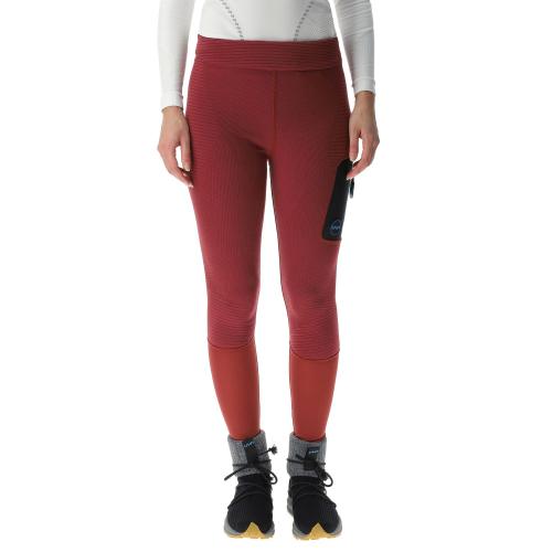 UYN Woman Crossover Winter Speedy Pants - sofisticated red/black (Grösse: L) von UYN