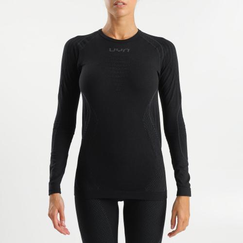 UYN Woman Evolutyon Biotech Uw Shirt Long_Sl - black (Grösse: S/M) von UYN